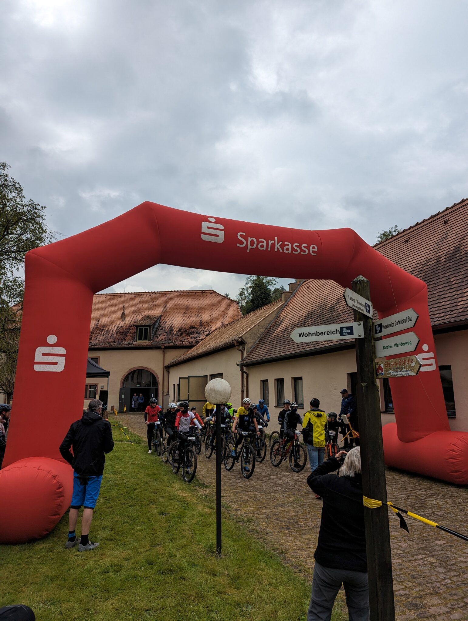 Mountainbike Rennen an der Elsava Schule SaaletalSchule Bad Kissingen